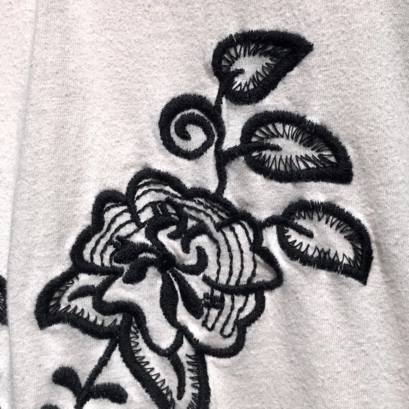 BCBG MaxAzria Cotton Halter Style Embroidered Coverup Dress Size Medium - Picture 7 of 16